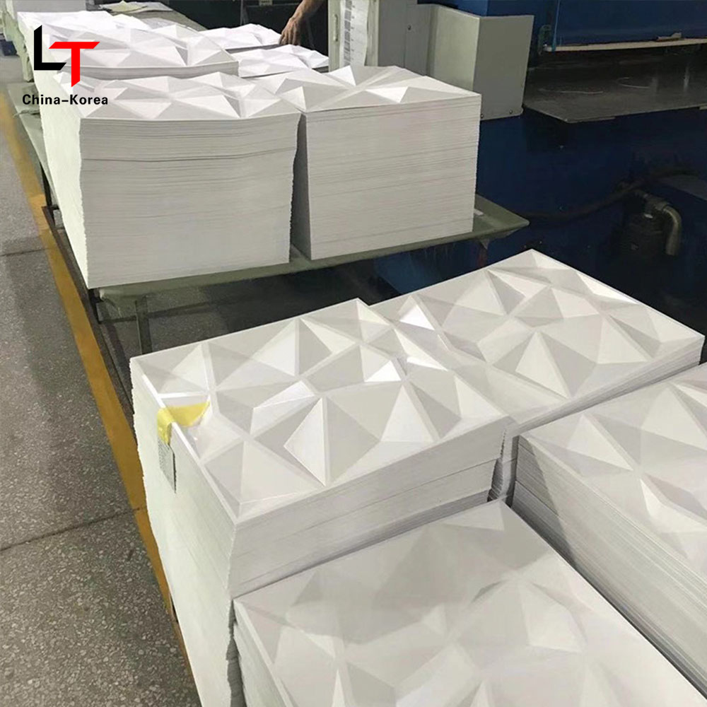 Painel de parede moderno em pvc 3d/adesivo interior à prova d'água em formato de diamante preto fosco para sala de estar, quarto, decoração de parede à prova d'água