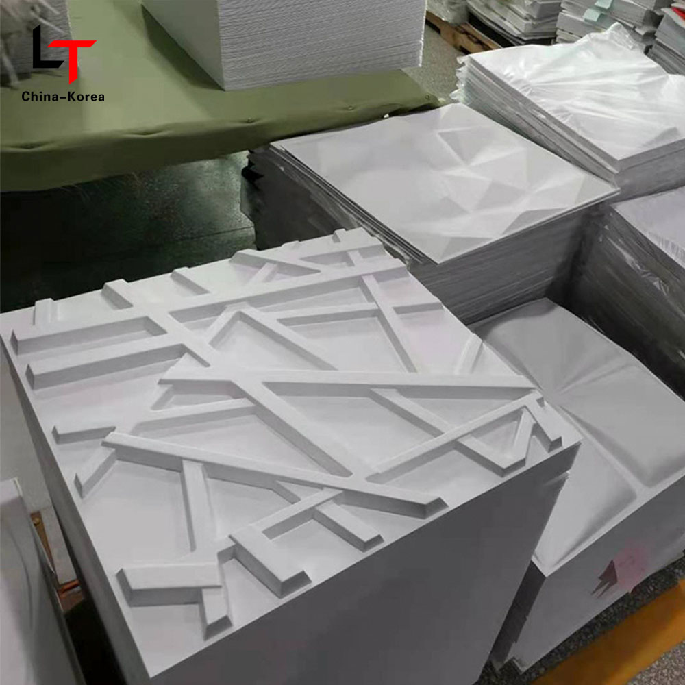 Painel de parede moderno em pvc 3d/adesivo interior à prova d'água em formato de diamante preto fosco para sala de estar, quarto, decoração de parede à prova d'água