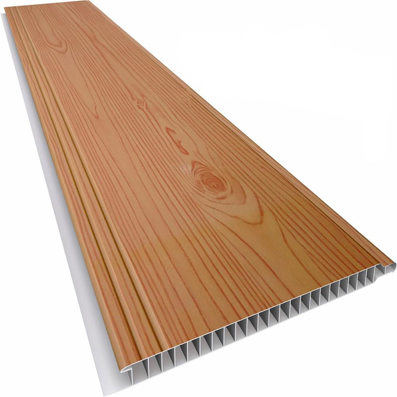Painel de parede integrado de fibra de madeira de bambu ecológico 600x9mm PVC WPC durável versátil design de interiores moderno fácil instalação