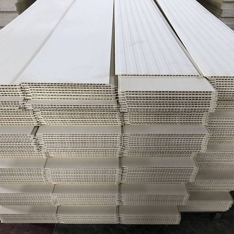 Painel de parede de PVC de fibra de madeira de bambu integrado moderno para fundo de TV Painel de parede rígido para teto interno para uso em hotel