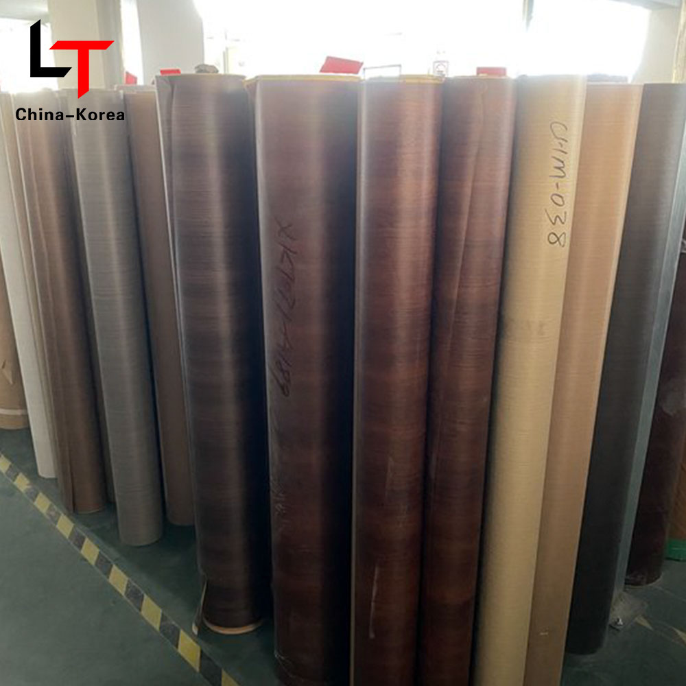 Filme de transferência de calor de laminação de impressão 3D 5D Filme de decoração de móveis de PVC Folha de prensa a vácuo para painel de parede de porta WPC Placa UV