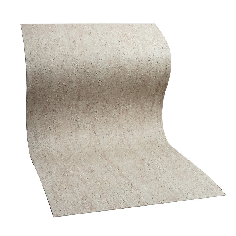 Folheado de telha à prova de fogo falso interior dobrável macio revestimento de parede travertino artificial flexível painéis de parede de pedra macia