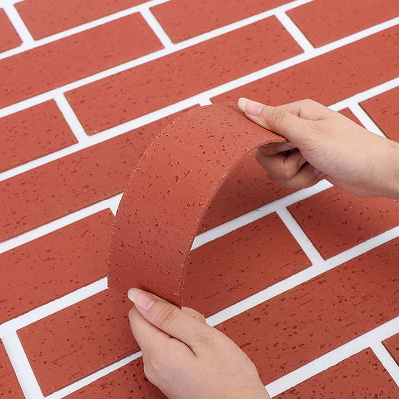 Painéis de parede leves à prova de fogo, design moderno, novo material, revestimento de pedra macia, telhas mcm flexíveis, revestimento de parede de pedra linear