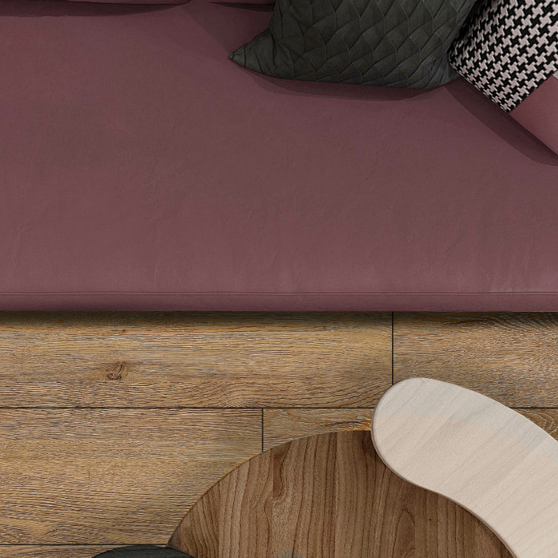 Telha plástica da durabilidade que flutua a grão de madeira impermeável 4mm 5mm 6mm 7mm 8mm PVC clica o revestimento do SPC da prancha do vinil