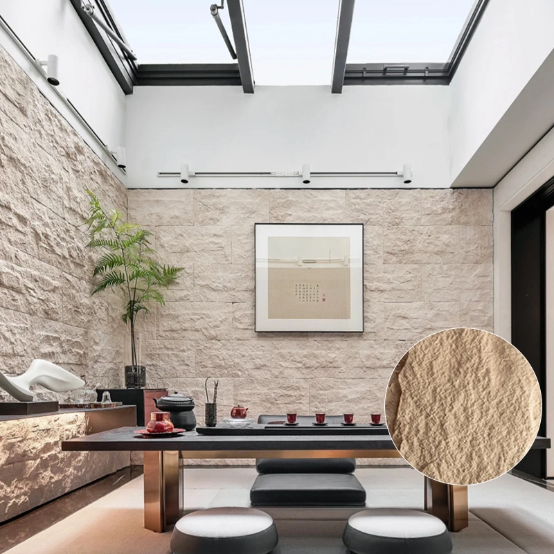 O dilema do designer: os clientes querem efeitos de pedra, mas apenas metade do orçamento - PU Stone oferece um meio-termo